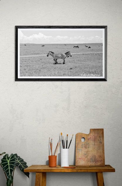 Watch your back in the Wilderness of Masai Mara, Kenya
